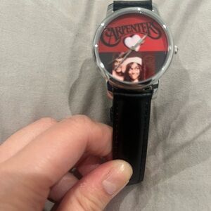 Carpenters Themed Watch with Black Strap